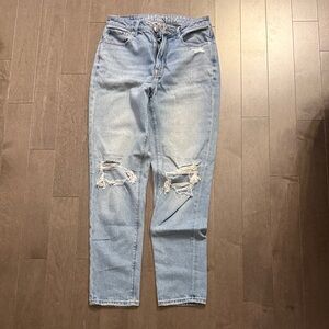 American Eagle Distressed Light Blue Jeans